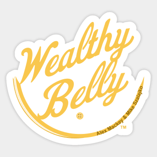 Wealthy Belly Sticker